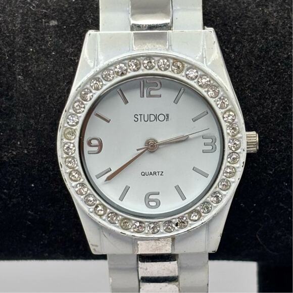 White Studio Time Watch - Picture 3 of 3